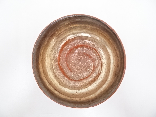 【茶碗　赤楽】井上春峰　紙箱 桜花流水図 赤楽茶碗 井上春峰造 : 茶道具商 越中屋 - 通販